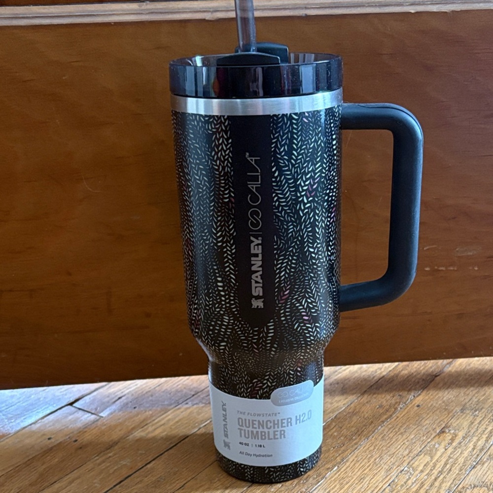 Stanley Black Patterned Quencher H2.0 Tumbler